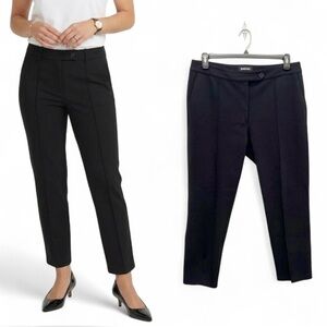 BetaBrand Stretch Crease Ponte Yoga Cropped Pants Size 12 Large Classic Preppy